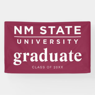 Banderoles Diplômés de l'Université d'État du Nouveau-Mexique