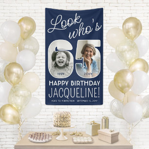 Banderoles DIY Couleurs • Joyeux 65e Anniversaire 2 Photos