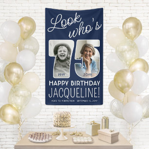Banderoles DIY Couleurs • Joyeux 75e Anniversaire 2 Photo