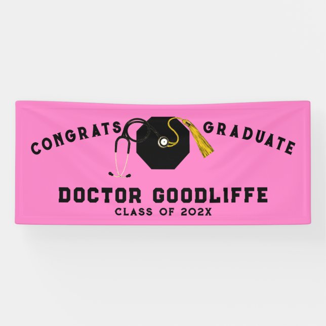 Banderoles Docteur Médicale (Horizontal)