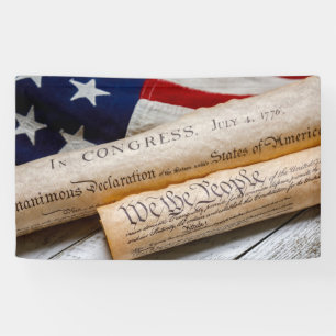 Banderoles Documents de fondation américains