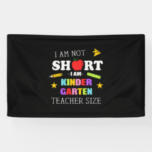 Banderoles Don de l'enseignant Je suis maternelle enseignant