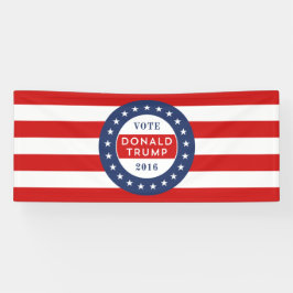 Banderoles Donald Trump 2016