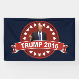 Banderoles Donald Trump 2016
