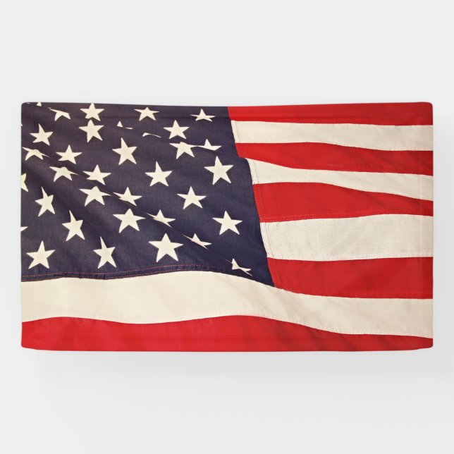 Banderoles Drapeau américain (Horizontal)