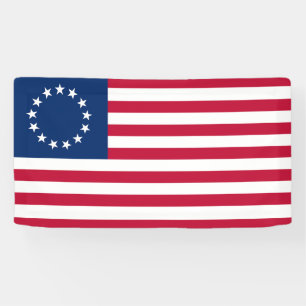 Banderoles Drapeau américain Betsy Ross