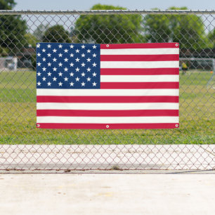 Banderoles Drapeau américain - États-Unis d'Amérique - Pat