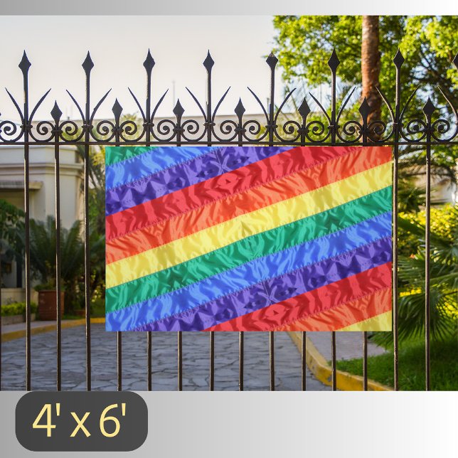 Banderoles Drapeau arc-en-ciel LGBT bandes arc-en-ciel gay pr (Créateur téléchargé)