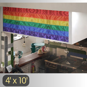 Banderoles Drapeau arc-en-ciel LGBTQ bandes arc-en-ciel LGBT 