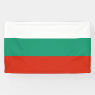 Banderoles Drapeau Bulgarie tricolore