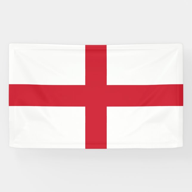 Banderoles Drapeau d'Angleterre (Horizontal)