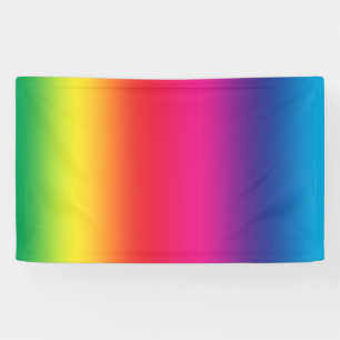 Banderoles Drapeau d'arc-en-ciel