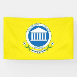Banderoles Drapeau d'Arlington (Virginie)