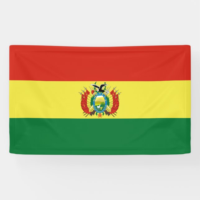 Banderoles Drapeau de Bolivie (Horizontal)