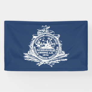 Banderoles Drapeau de Charleston (Caroline du Sud)