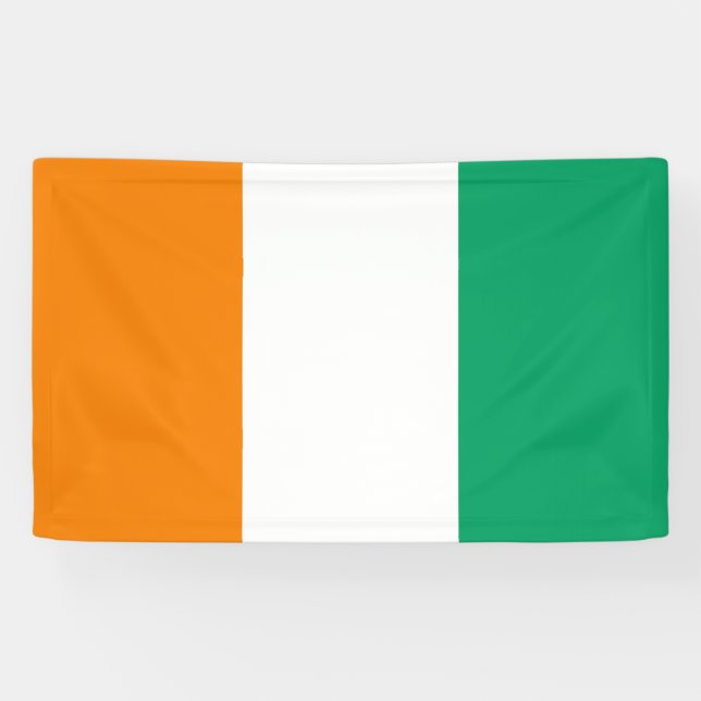 Banderoles Drapeau de Côte d'Ivoire (Horizontal)