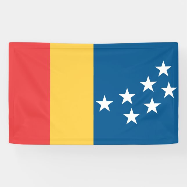 Banderoles Drapeau de Durham (Caroline du Nord, États-Unis) (Horizontal)