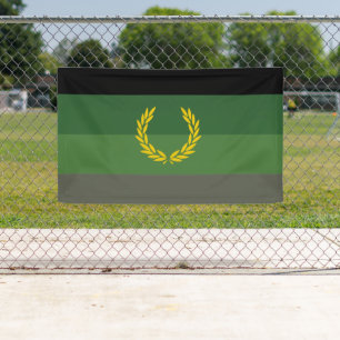 Banderoles Drapeau de fierté de l'uniforme militaire