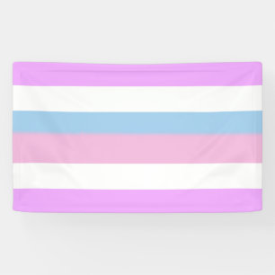 Banderoles Drapeau de fierté d'Intersex