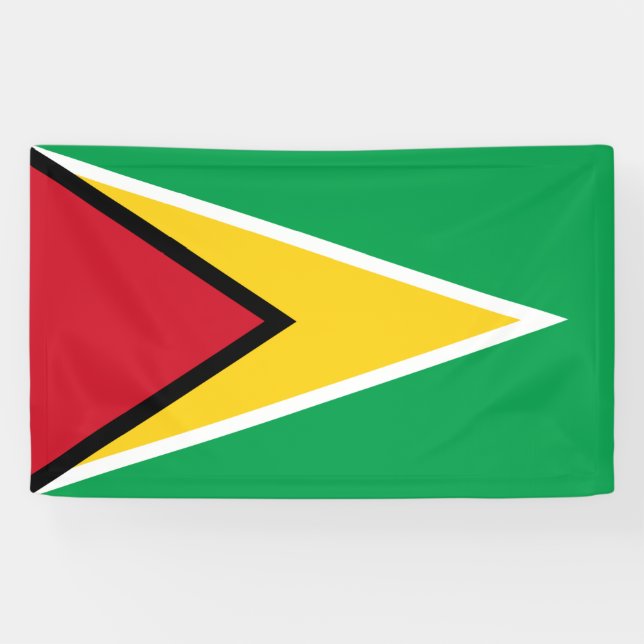 Banderoles Drapeau de Guyana  (Horizontal)