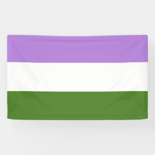 Banderoles Drapeau de la fierté de genre