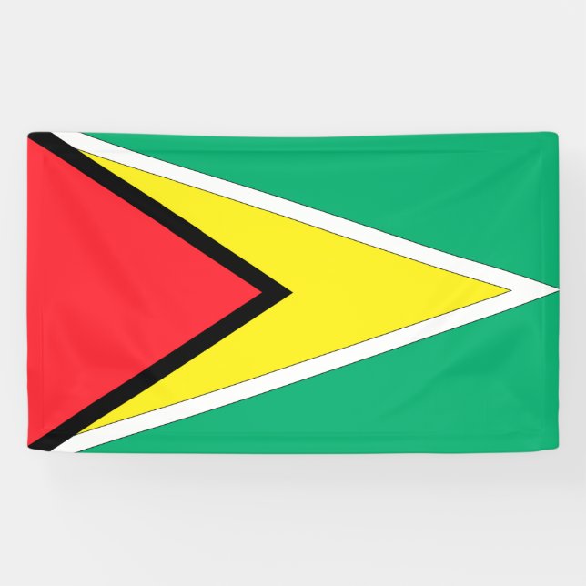 Banderoles Drapeau de la Guyane (Horizontal)
