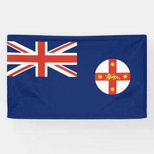 Banderoles Drapeau de la Nouvelle-Galles du Sud (État austral