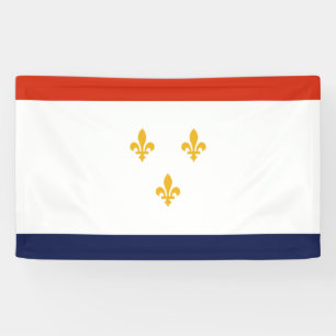 Banderoles Drapeau de la Nouvelle-Orléans (Louisiane, États-U