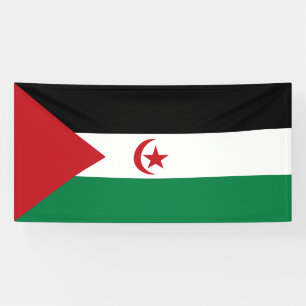 Banderoles Drapeau de la République arabe sahraouie démocrati