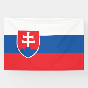 Banderoles Drapeau de la Slovaquie