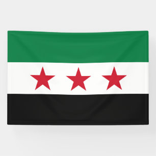 Banderoles Drapeau de la Syrie