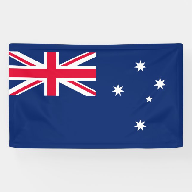 Banderoles Drapeau de l'Australie (Horizontal)