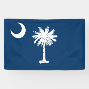 Banderoles Drapeau de l'État de la Caroline du Sud