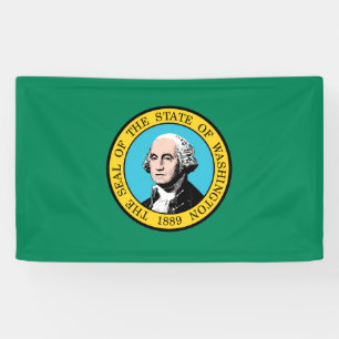 Banderoles Drapeau de l'État de Washington