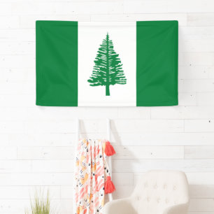 Banderoles Drapeau de l'île Norfolk