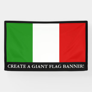 Banderoles Drapeau de l'Italie