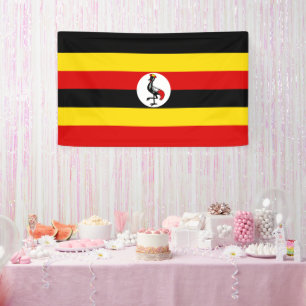 Banderoles Drapeau de l'Ouganda