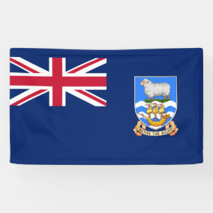 Banderoles Drapeau des îles Falkland (Territoire britannique)