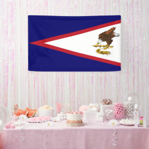 Banderoles Drapeau des Samoa américaines
