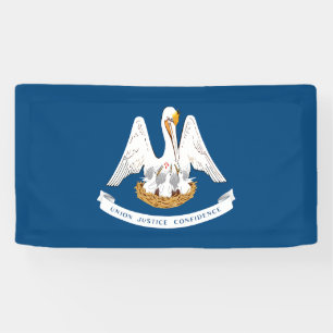 Banderoles Drapeau d'État de Louisiane