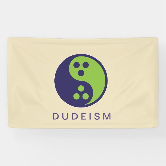 Banderoles Drapeau du dudéisme (Horizontal)