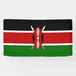 Banderoles Drapeau du Kenya