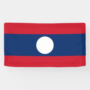 Banderoles Drapeau du Laos