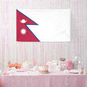 Banderoles Drapeau du Népal