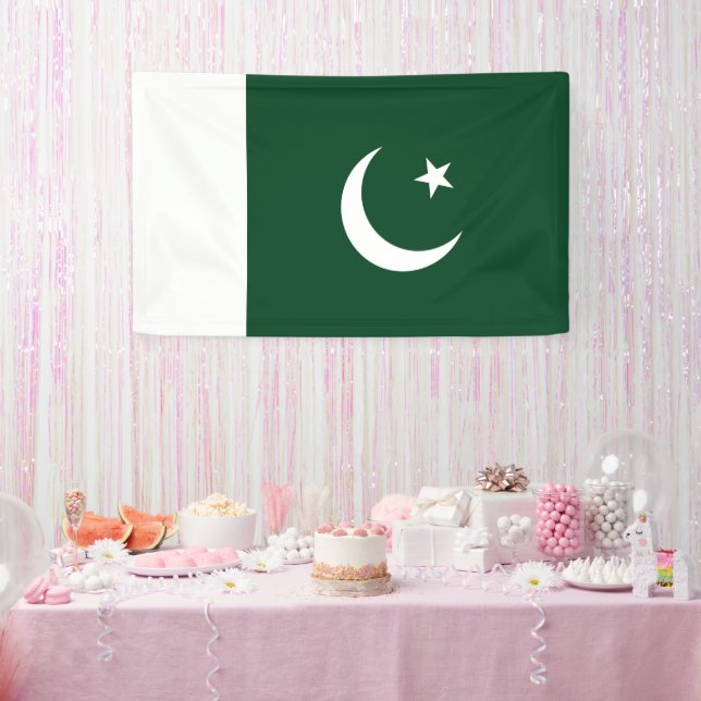 Banderoles Drapeau du Pakistan (Fête)