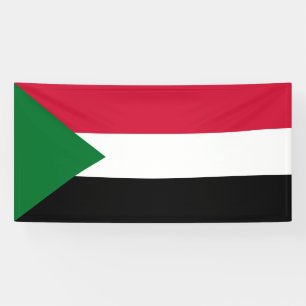 Banderoles Drapeau du Soudan