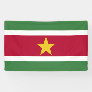 Banderoles Drapeau du Suriname