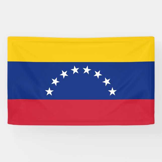 Banderoles Drapeau du Venezuela (Horizontal)
