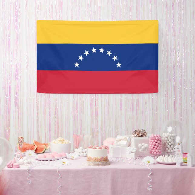 Banderoles Drapeau du Venezuela (Fête)
