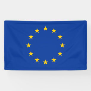 Banderoles Drapeau d'Union européenne d'E. -